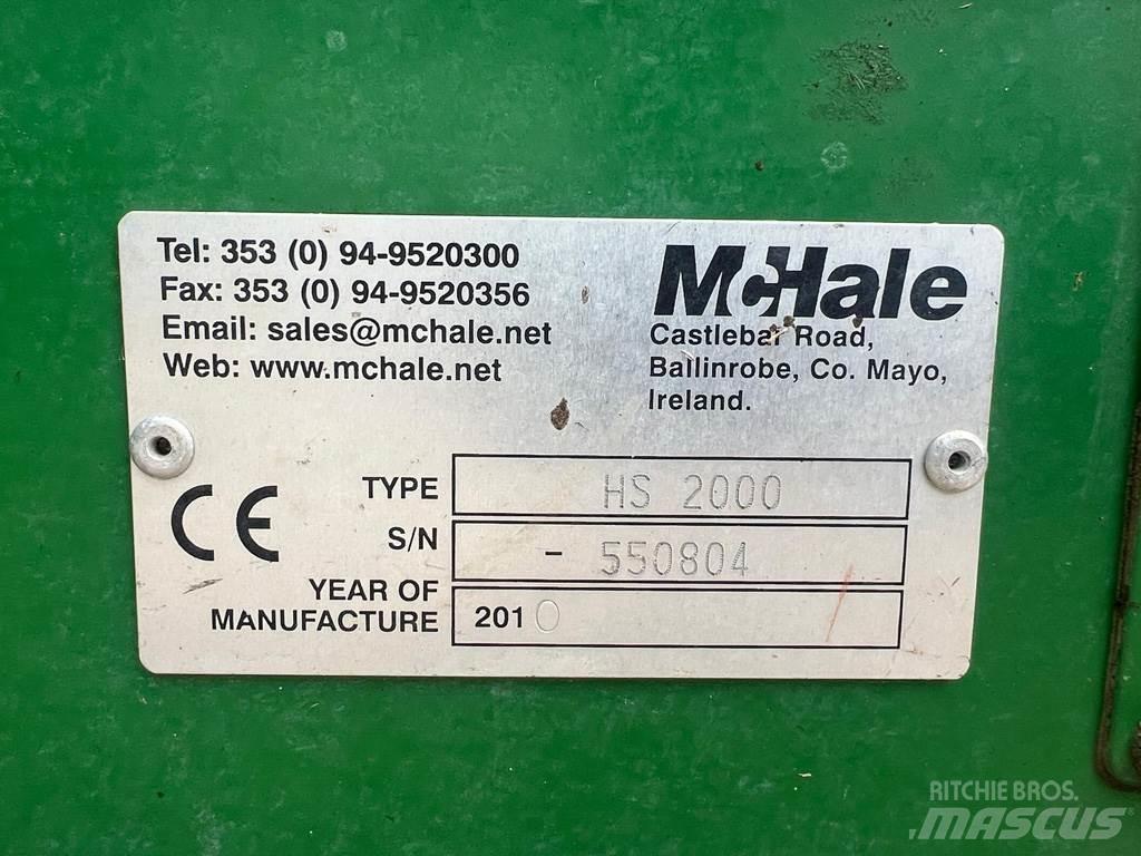 McHale HS 2000 جزازات وأغطية المراعي