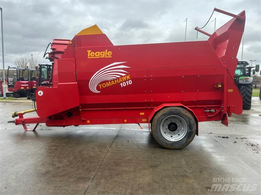 TEAGLE 1010SC-SC معدات توزيع السماد العضوي