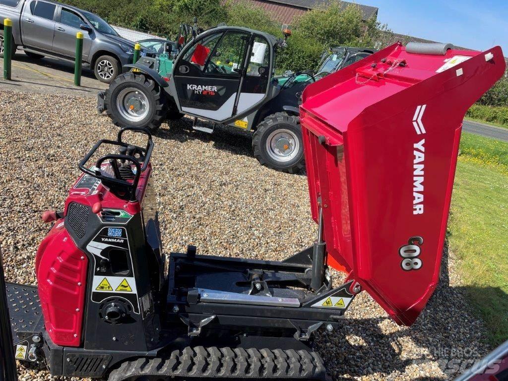 Yanmar C08HITIP عربات نقل قلابة مجنزرة