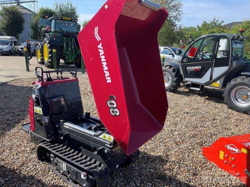 Yanmar C08HITIP عربات نقل قلابة مجنزرة