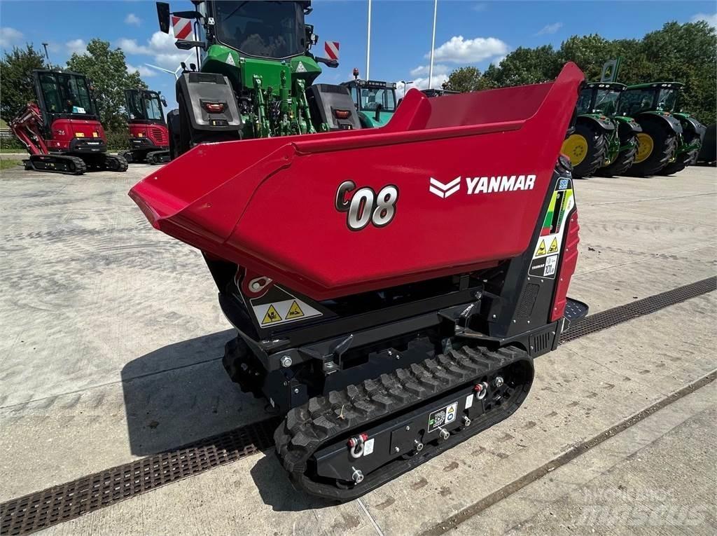 Yanmar C08HITIP عربات نقل قلابة مجنزرة