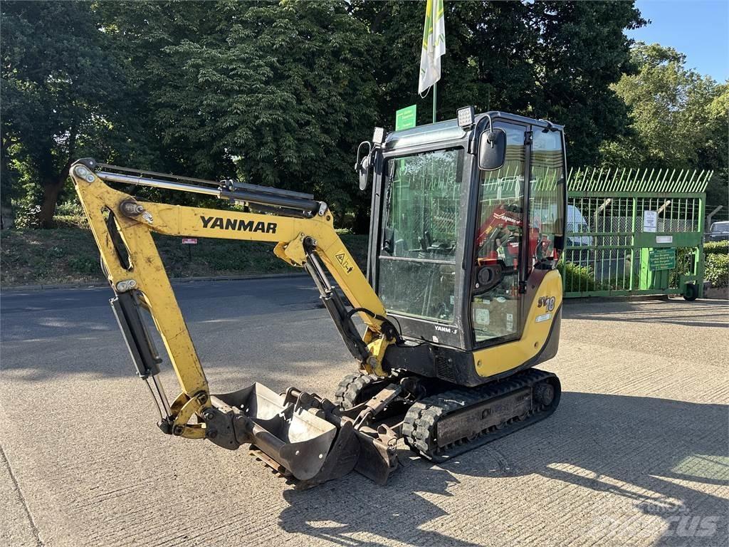 Yanmar SV18 حفارات وسط 7 طن - 12 طن