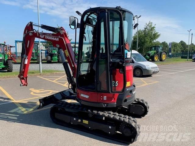 Yanmar VIO26-6 حفارات وسط 7 طن - 12 طن