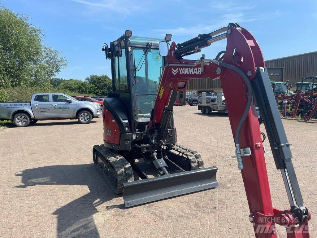 Yanmar VIO26-6 حفارات وسط 7 طن - 12 طن