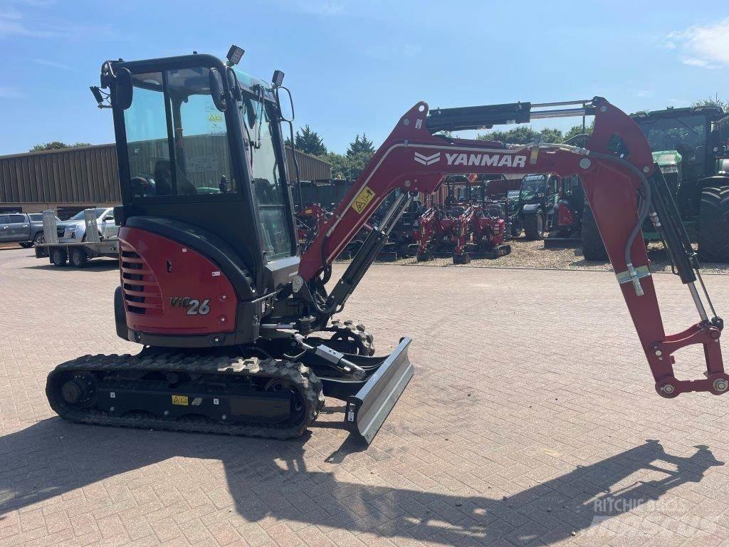 Yanmar VIO26-6 حفارات وسط 7 طن - 12 طن