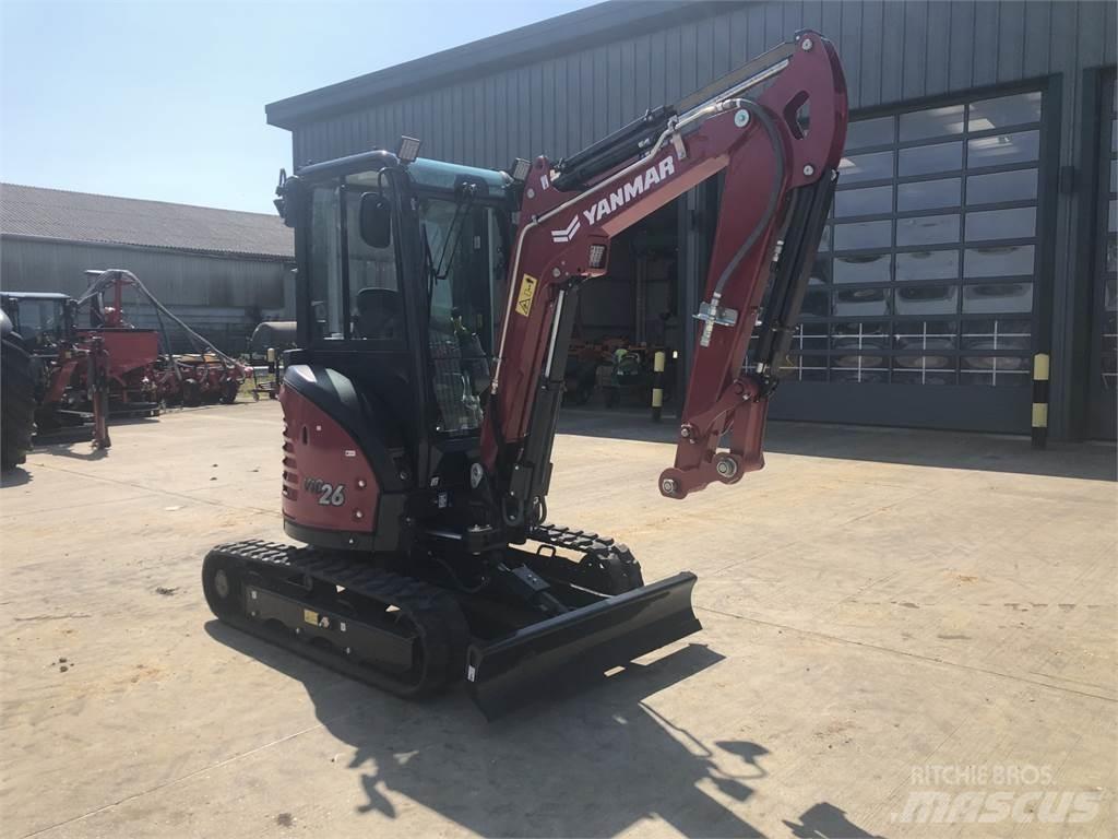 Yanmar VIO26-6 حفارات وسط 7 طن - 12 طن