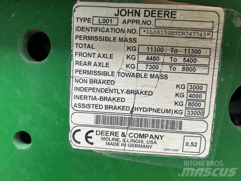 John Deere 6150R الجرارات