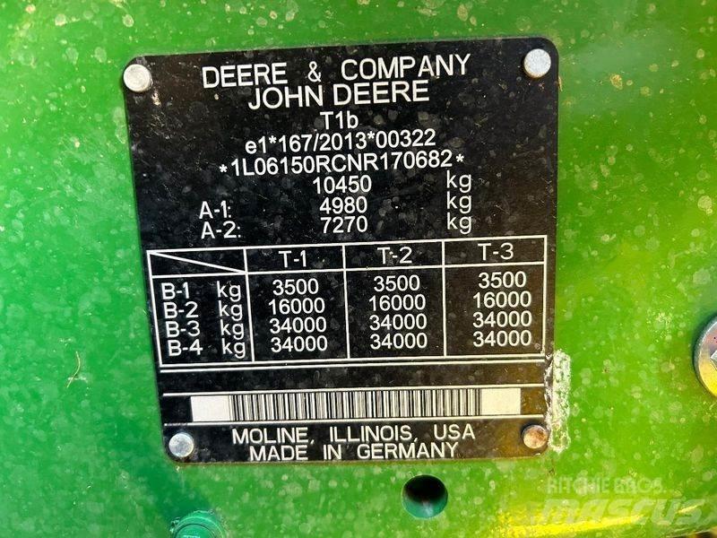 John Deere 6R150 الجرارات