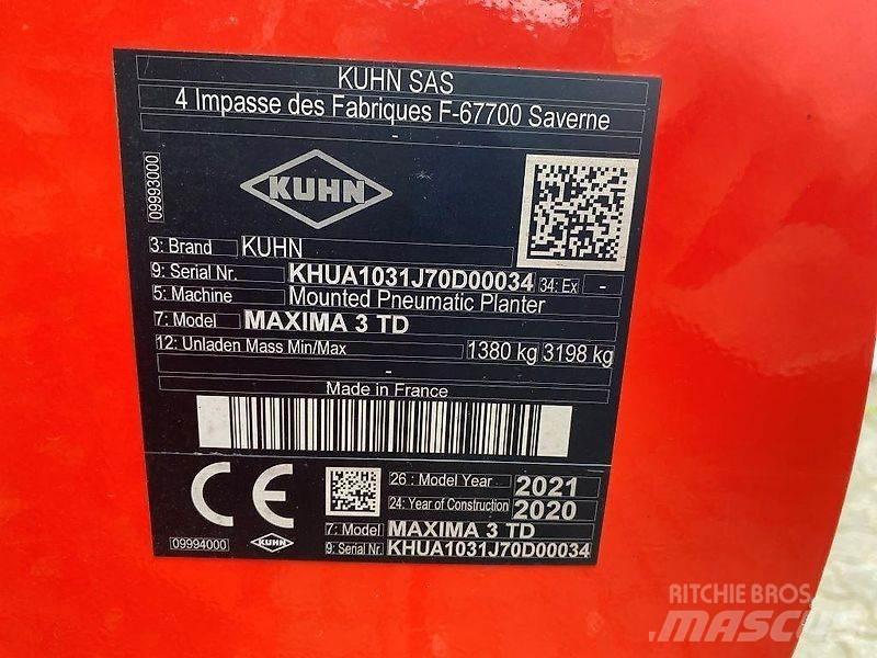 Kuhn Maxima 3TD ماكينات البذر الدقيق