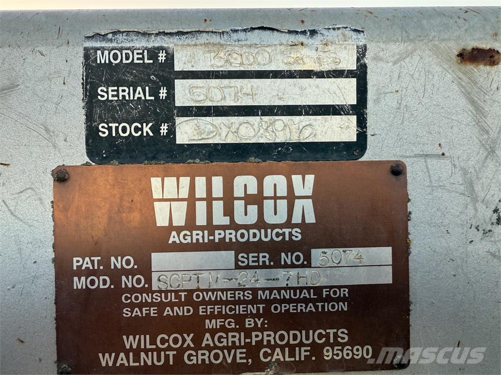 Wilcox 3000 زحافات ساحقة
