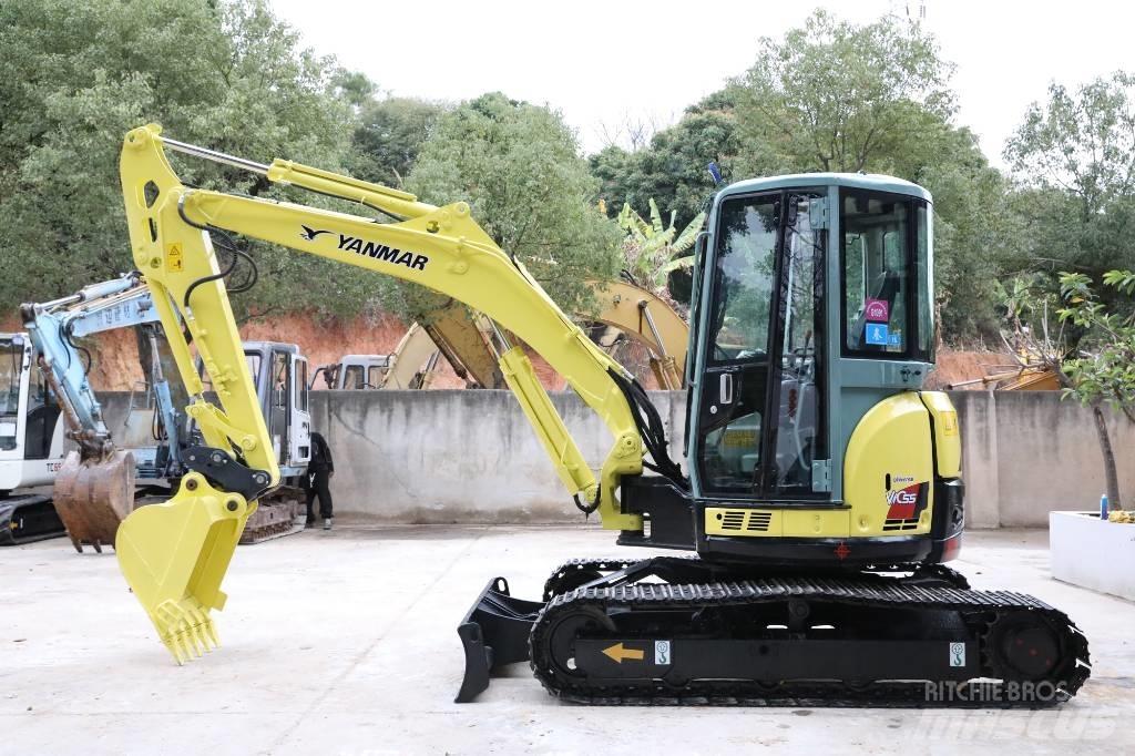 Yanmar Vio 55 حفارات صغيرة أقل من 7 طن (حفارات صغيرة)