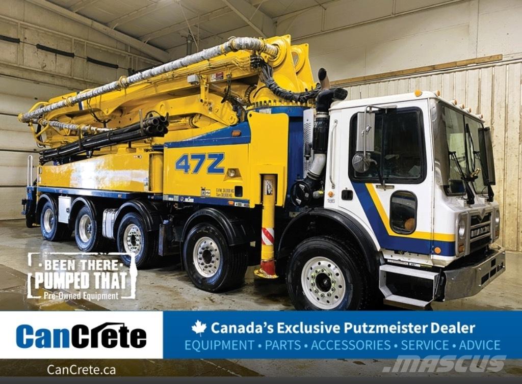 Putzmeister (#186) 47M مضخات خرسانة