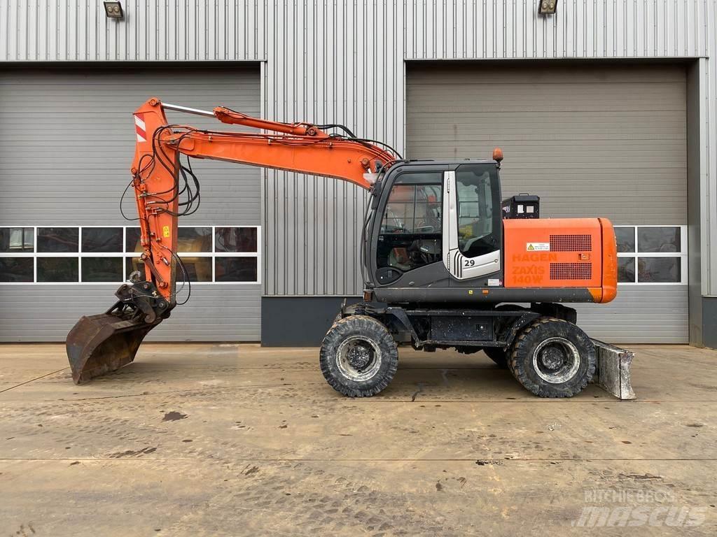 Hitachi ZX140W-3 حفارات بعجل