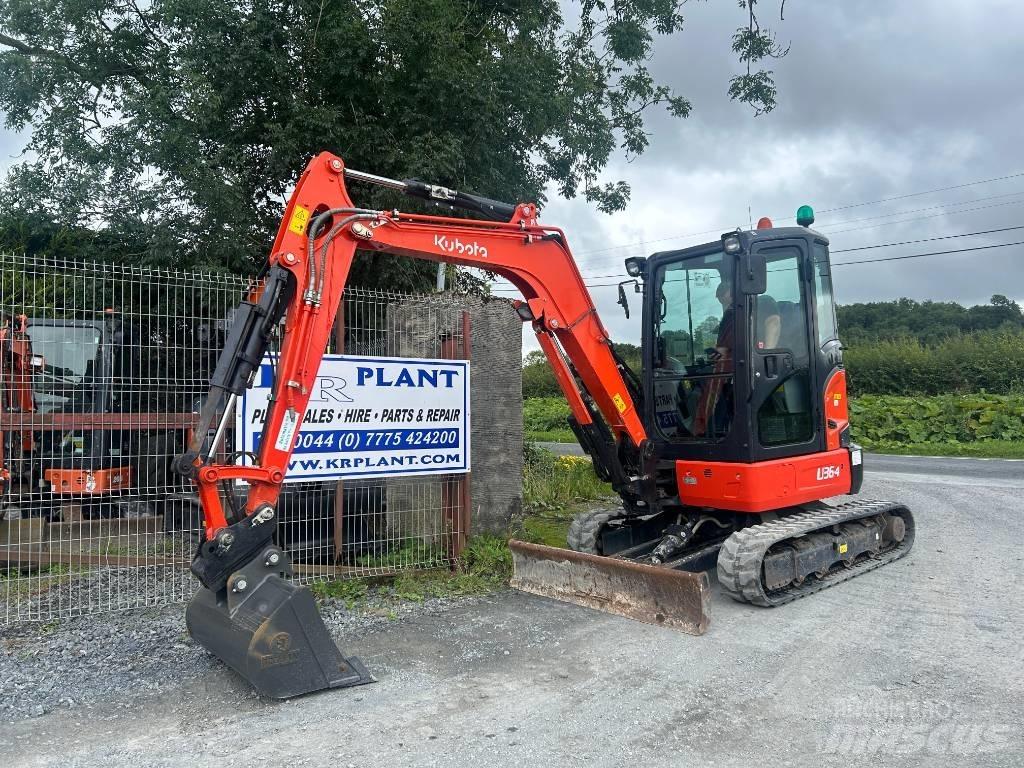 Kubota U 36-4 حفارات صغيرة أقل من 7 طن (حفارات صغيرة)