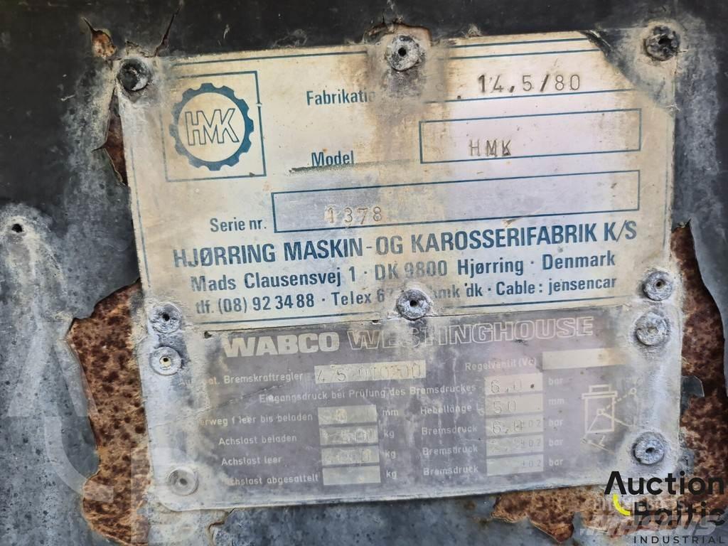  HMK 1378 نصف مقطورات بباب جانبي