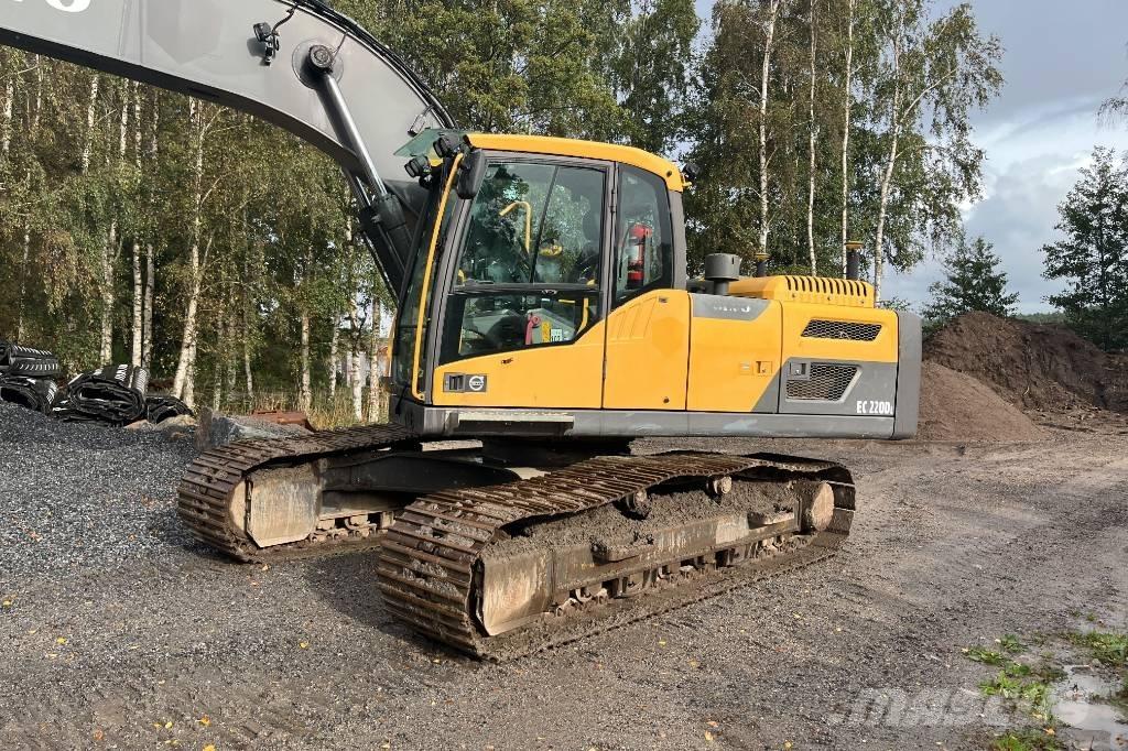 Volvo EC 220 DL حفارات زحافة