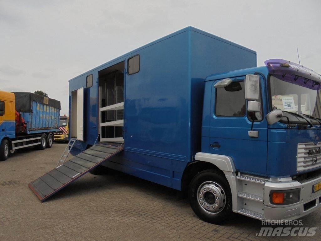 MAN 12 .225 + MANUAL شاحنات نقل الحيوانات