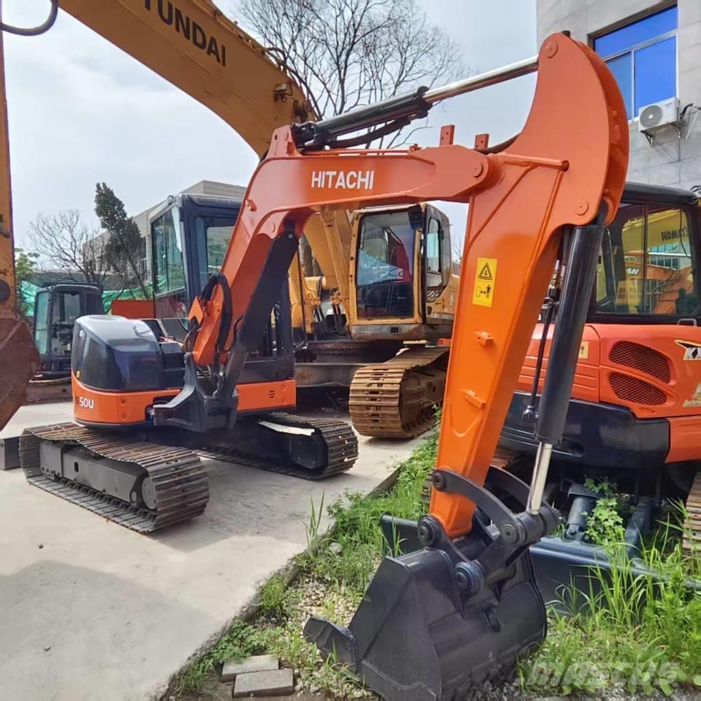 Hitachi ZX 50 U حفارات صغيرة أقل من 7 طن (حفارات صغيرة)