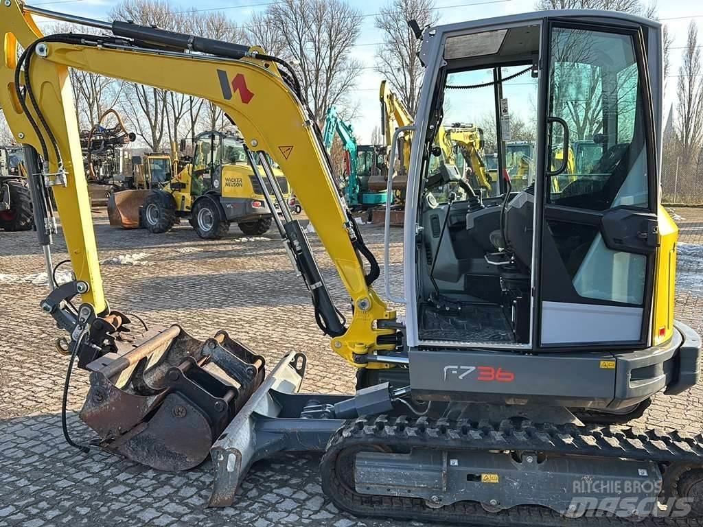 Wacker Neuson EZ36 حفارات صغيرة أقل من 7 طن (حفارات صغيرة)
