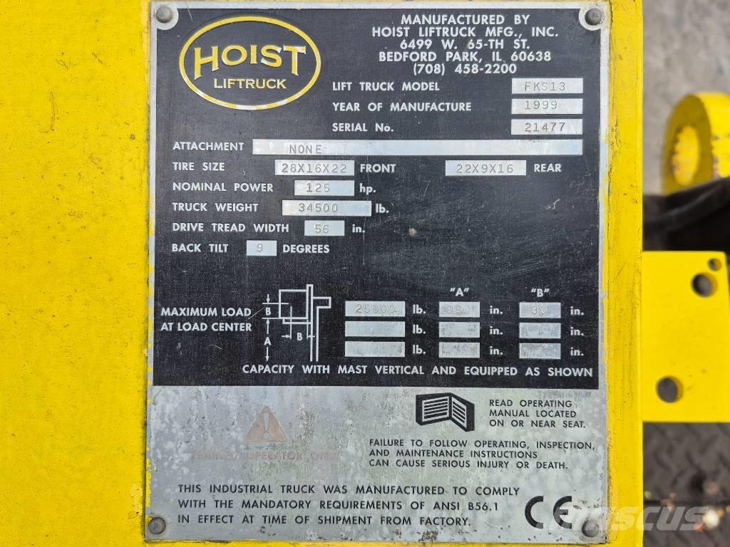 Hoist FKS 13 شاحنات ذات رافعات شوكية - أخرى