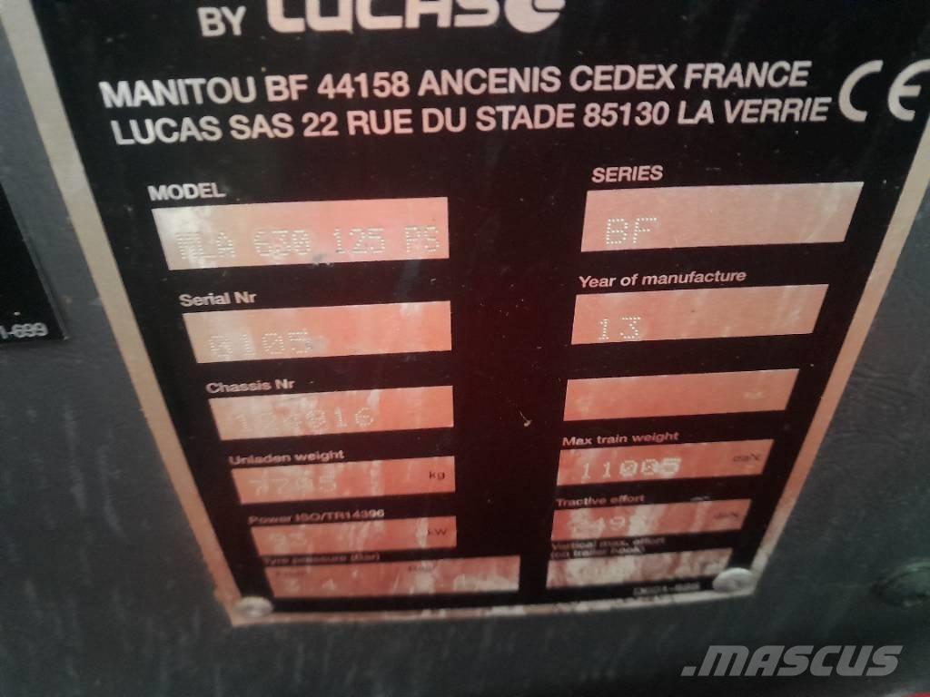 Manitou MLT630-125 معدات مناولة لأغراض الزراعة