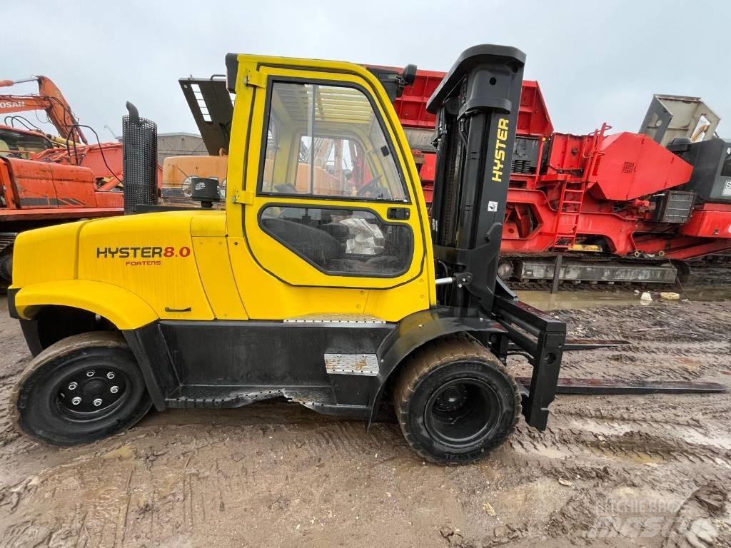 Hyster H 80 FT شاحنات الديزل