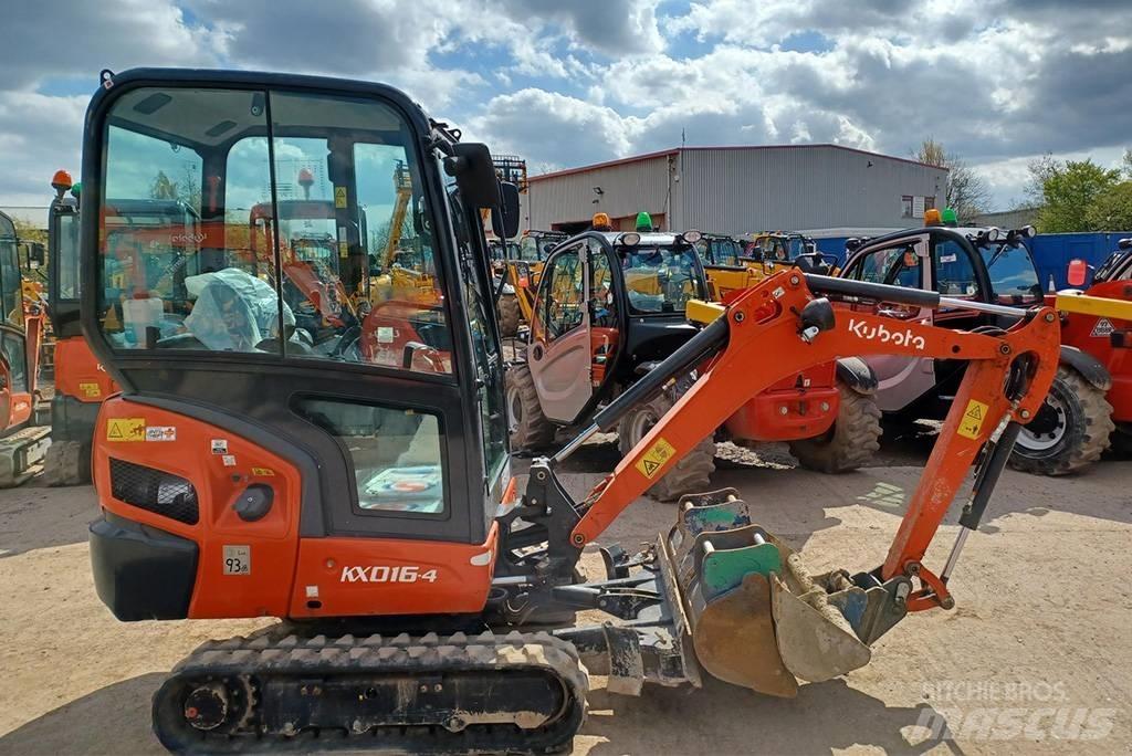 Kubota KX016-4G حفارات صغيرة أقل من 7 طن (حفارات صغيرة)