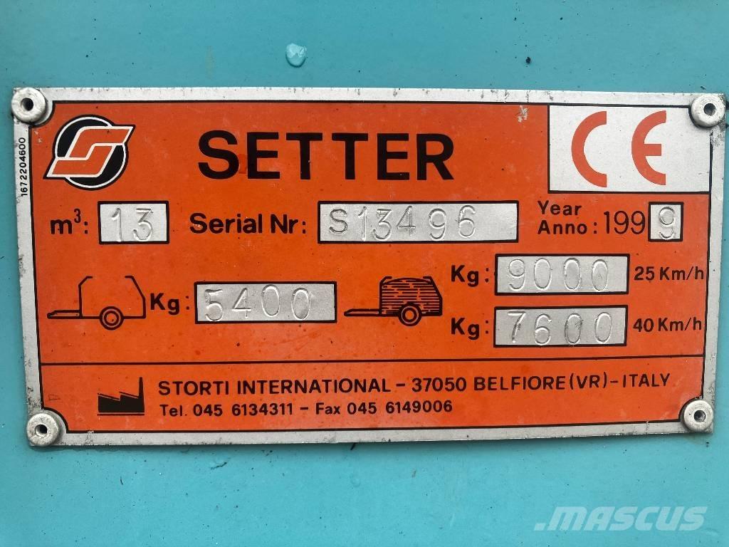 Storti setter ds 130 معدات تفريغ صوامع الغلال