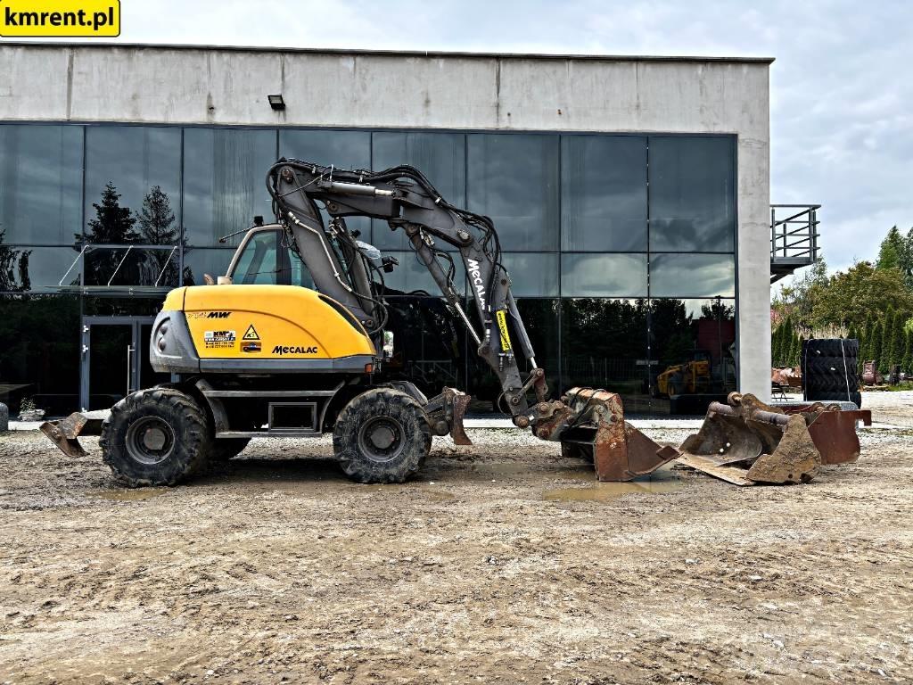 Mecalac 714 MW حفارات بعجل