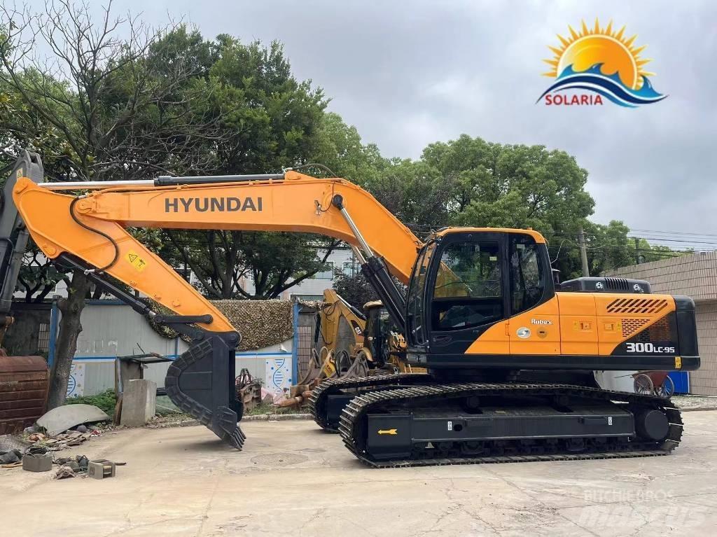 Hyundai R 300LC-9S حفارات زحافة