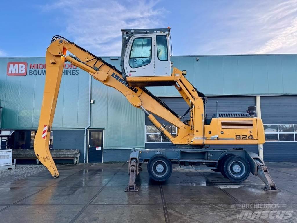 Liebherr A 924 C مناولات المخلفات / مناولات صناعية