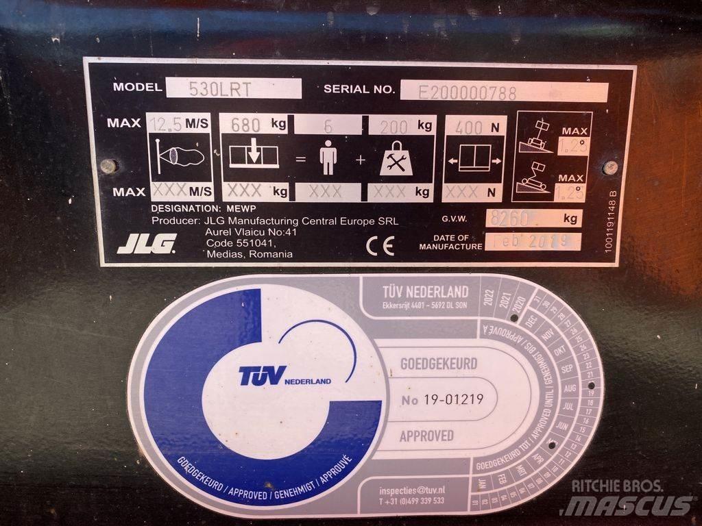 JLG 530LRT رافعات مقصية الشكل