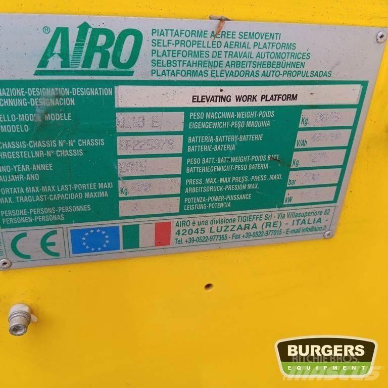 Airo XL 19E رافعات مقصية الشكل