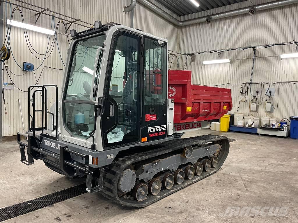 Takeuchi TCR 50 عربات نقل قلابة مجنزرة