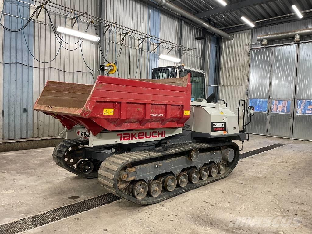 Takeuchi TCR 50 عربات نقل قلابة مجنزرة