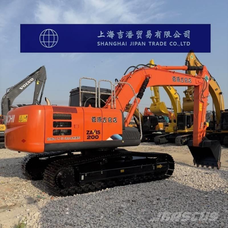 Hitachi ZX 200 حفارات زحافة