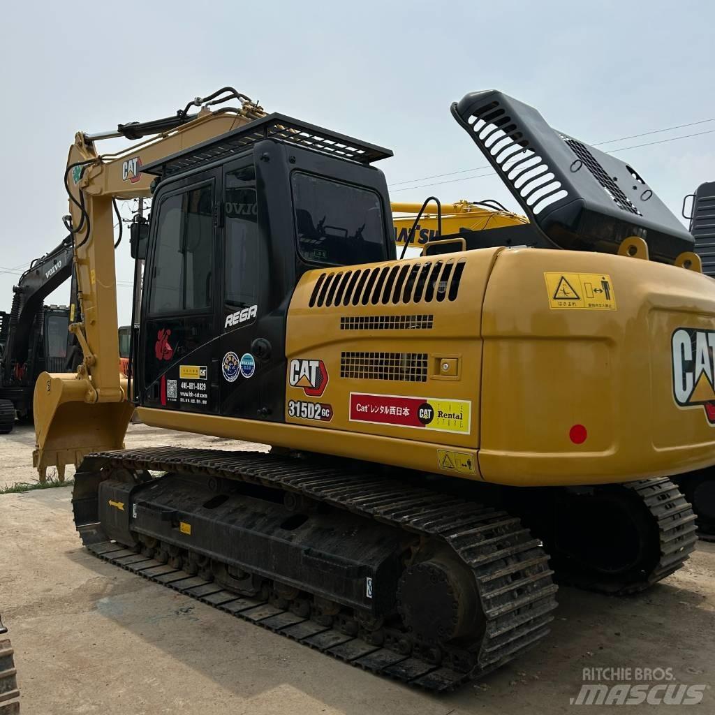 CAT 315 D حفارات زحافة