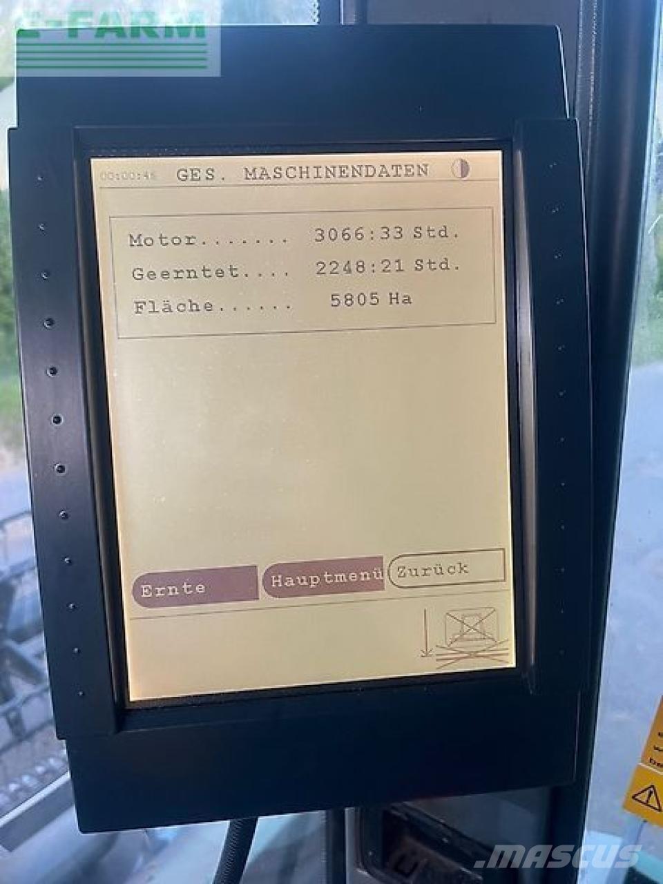 Fendt 8400 p al حصادات