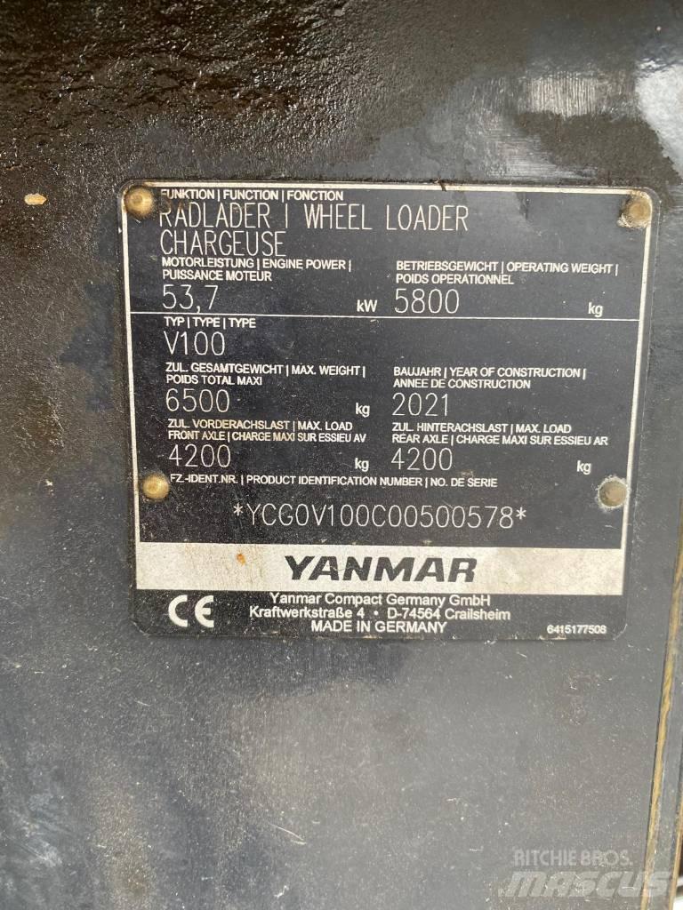 Yanmar V100 لوادر بعجل