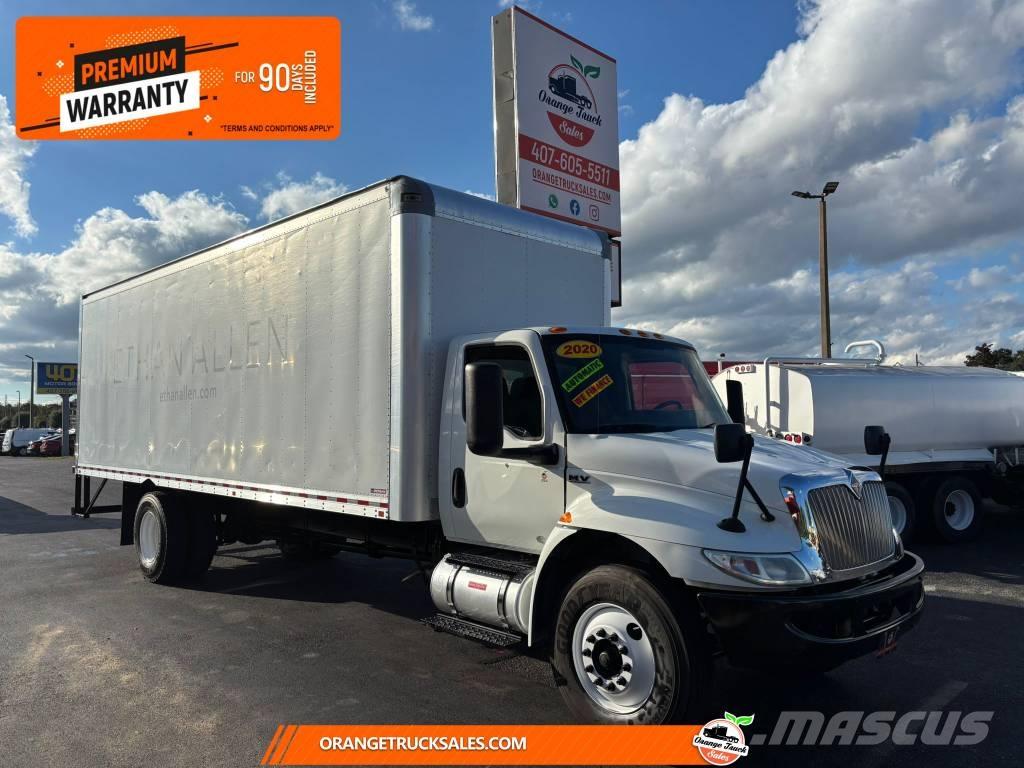 International MV607 شاحنات ذات هيكل صندوقي