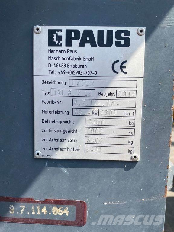 Paus TSL8.7 لوادر بعجل
