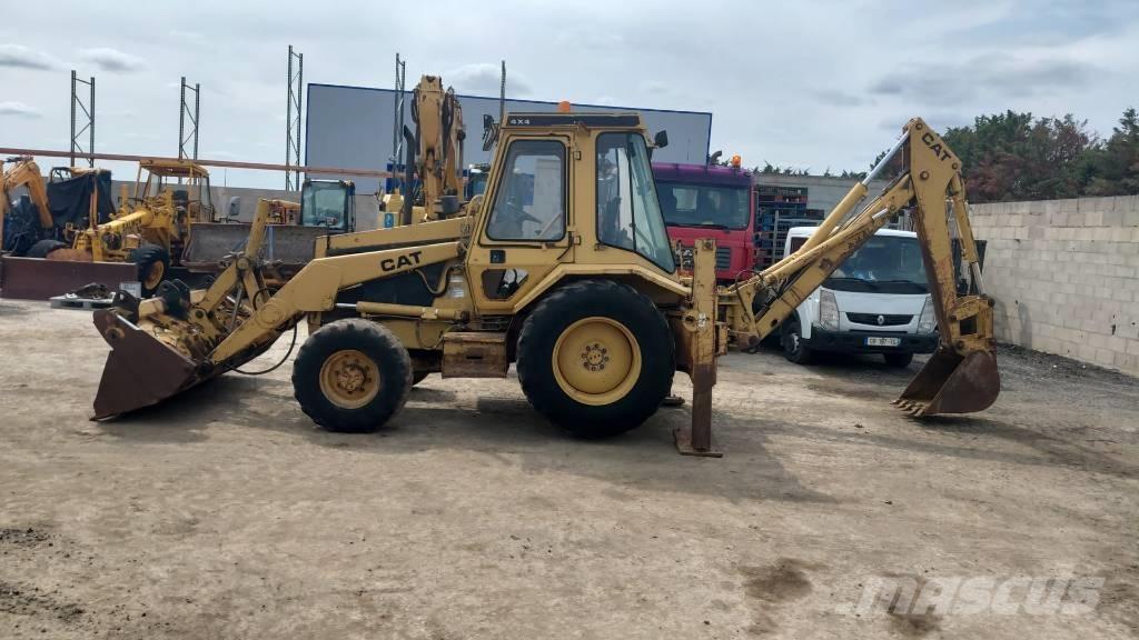 CAT 428 B 4x4 لوادر ذات جرافات عكسية