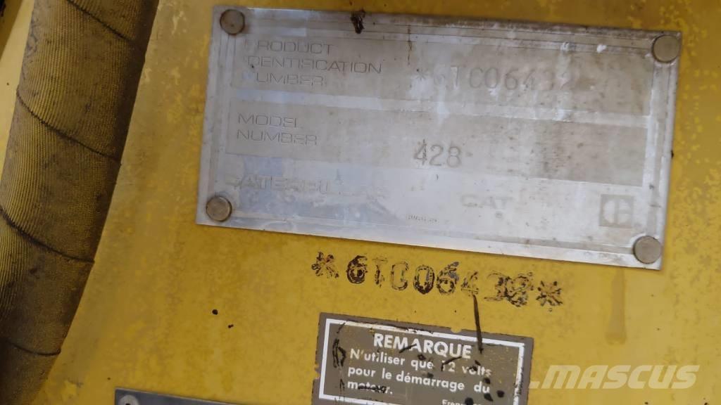 CAT 428 B 4x4 لوادر ذات جرافات عكسية