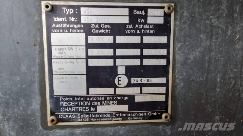 CLAAS lexion 460 حصادات