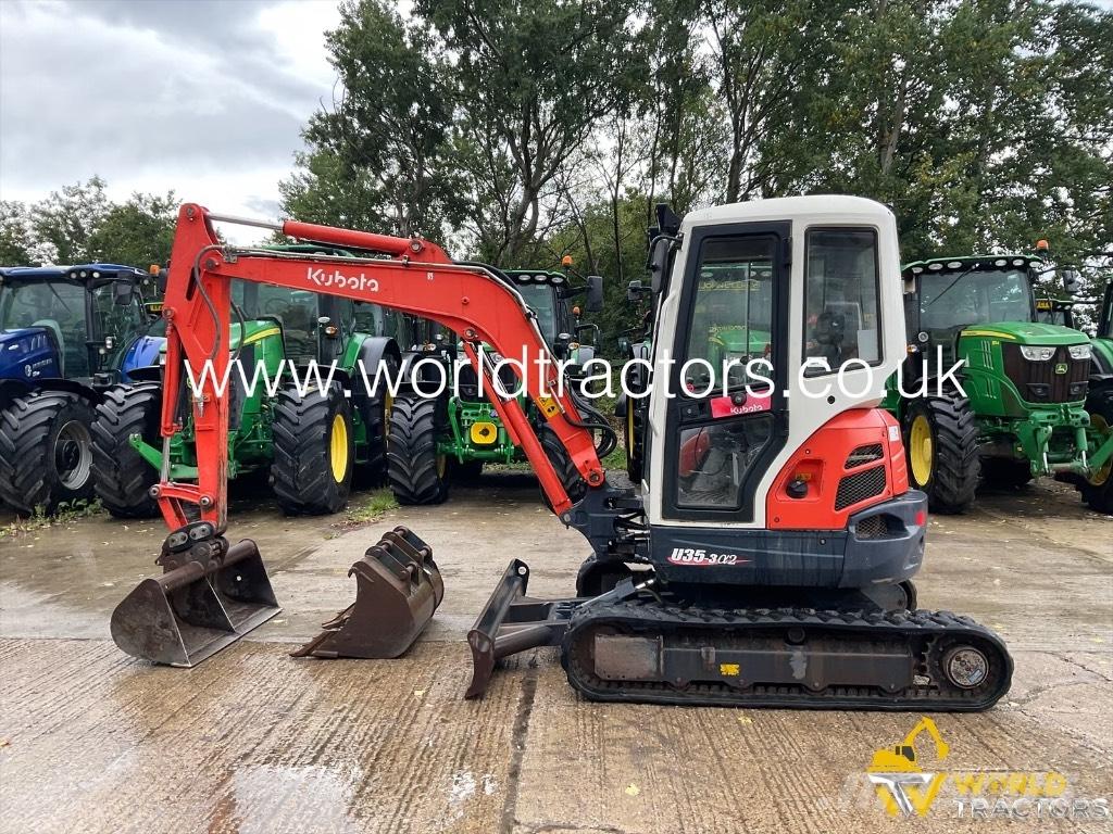Kubota U 35-3 A حفارات صغيرة أقل من 7 طن (حفارات صغيرة)