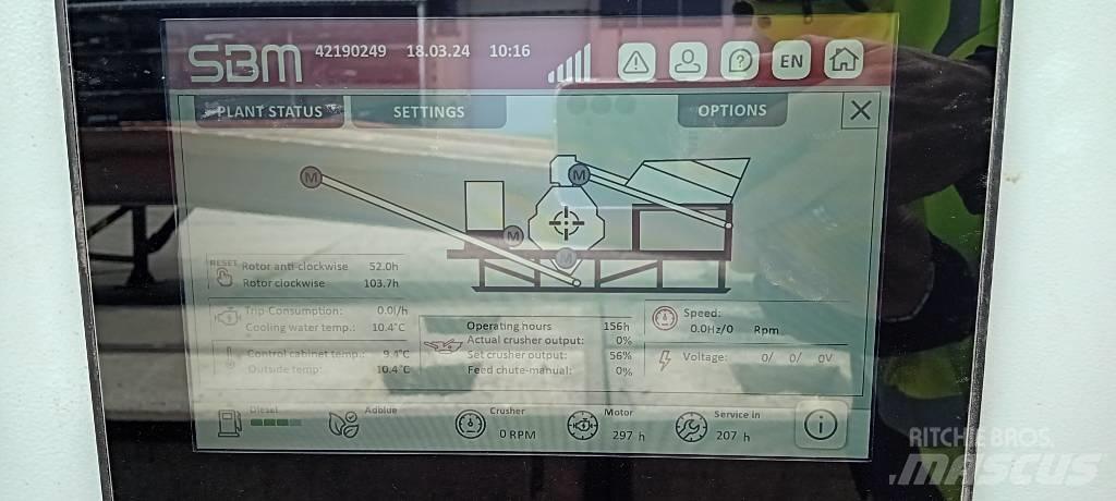 SBM 10/10.4 S3 جراشات
