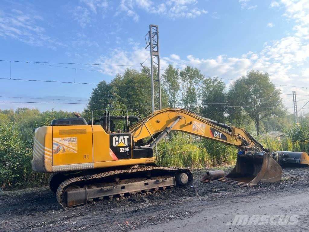CAT 329 EL حفارات زحافة