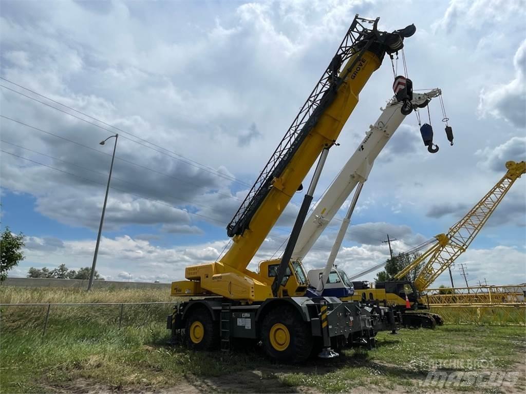Grove GRT8100 رافعات الطرق الوعرة