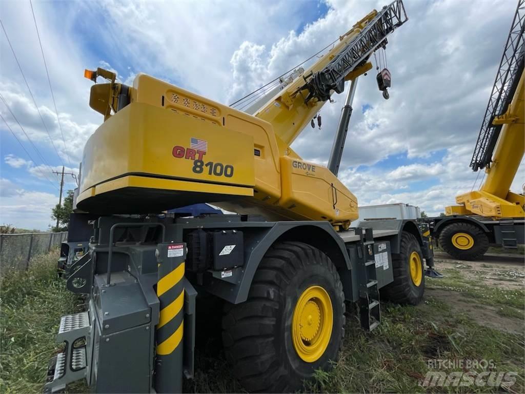 Grove GRT8100 رافعات الطرق الوعرة