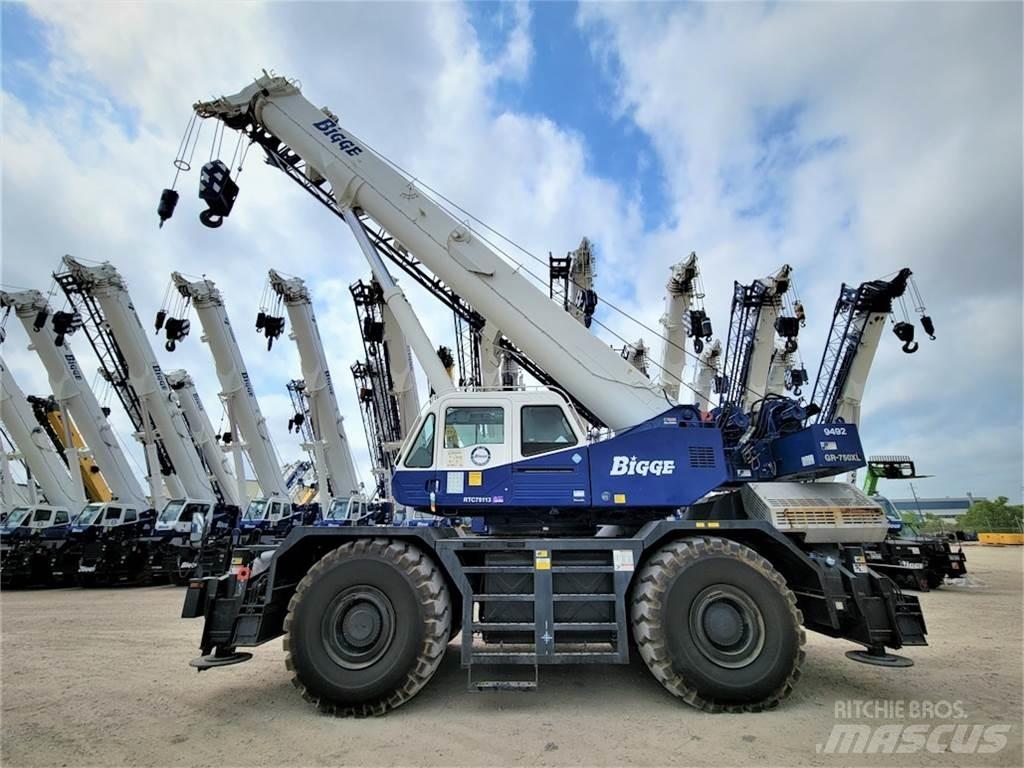 Tadano GR-750XL رافعات الطرق الوعرة